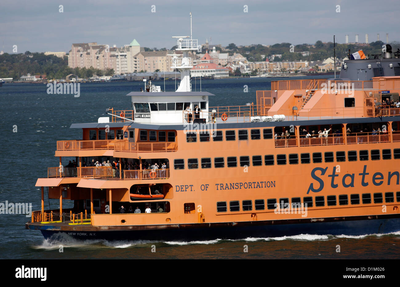 The Staten Island Ferry Boat Stock Photo Alamy