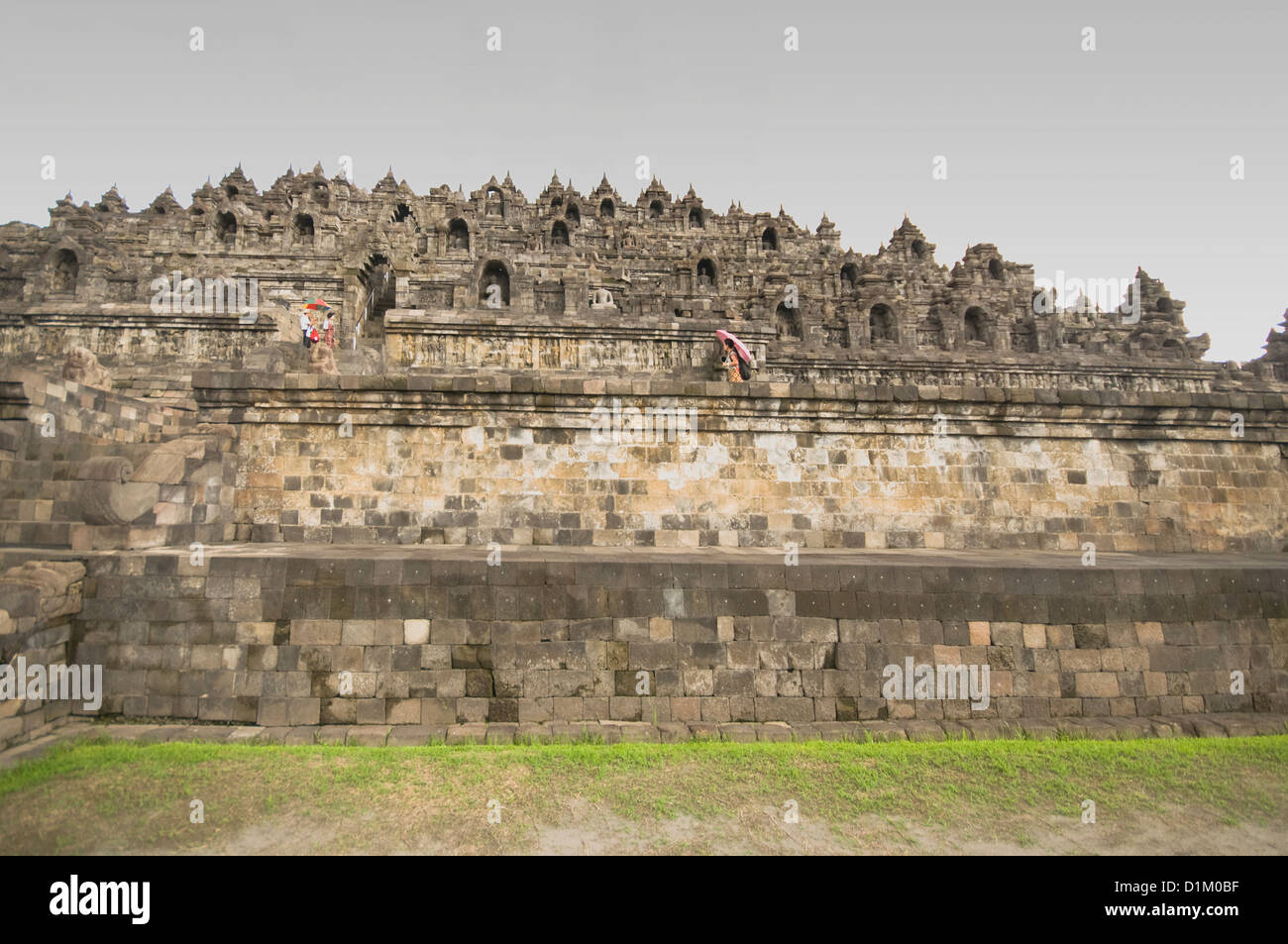 INDONESIA, Java, Borobudur, Borobudur Buddhist Temple (Sailendra ...