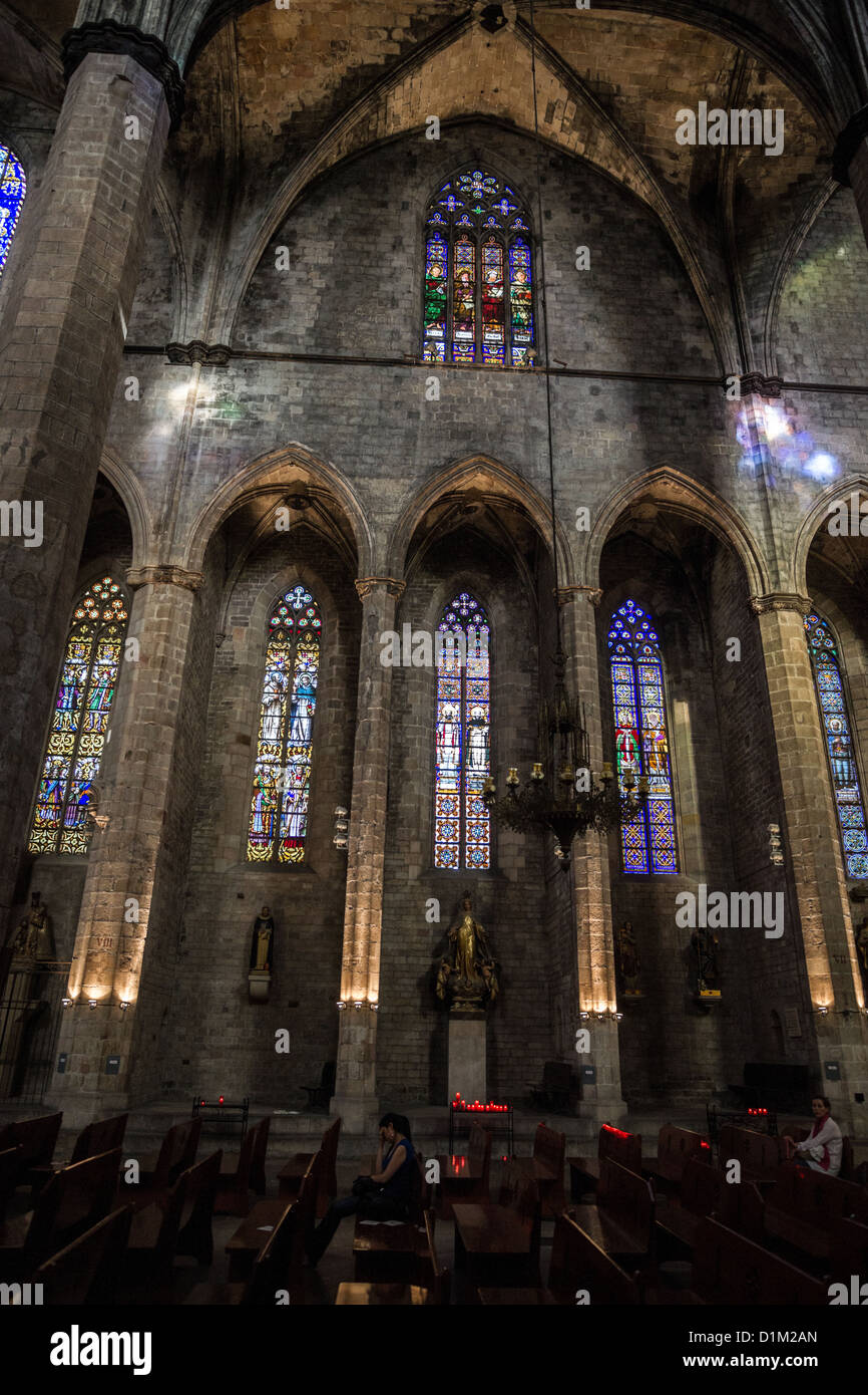 Cathedral santa maria del mar hi-res stock photography and images - Alamy