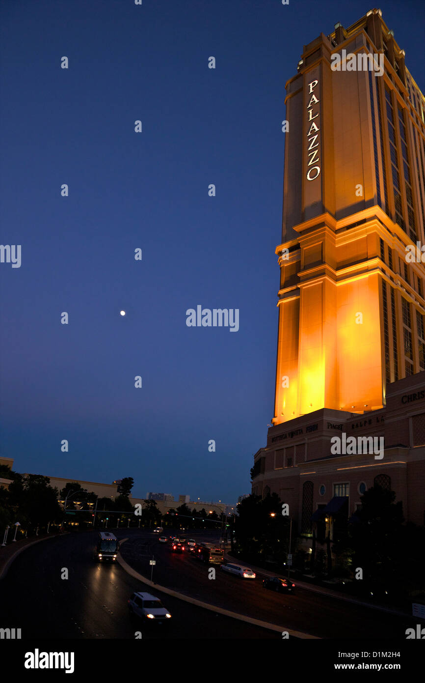 Palazzo Hotel, Las Vegas, Nevada, USA Stock Photo