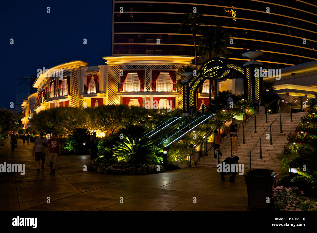 Encore Hotel and Casino, Las Vegas, Nevada, USA Stock Photo