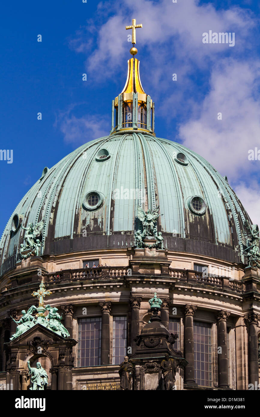 The Cupola of t he Berlin Cathedral, Germany Stock Photo