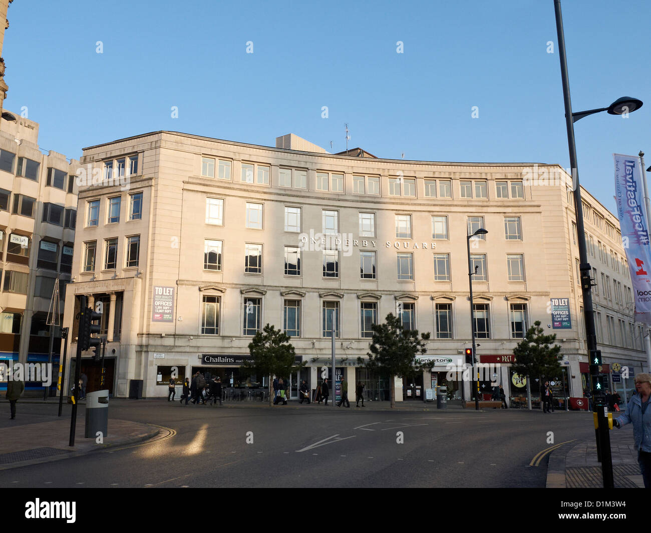 One Derby Square building in Liverpool UK Stock Photo