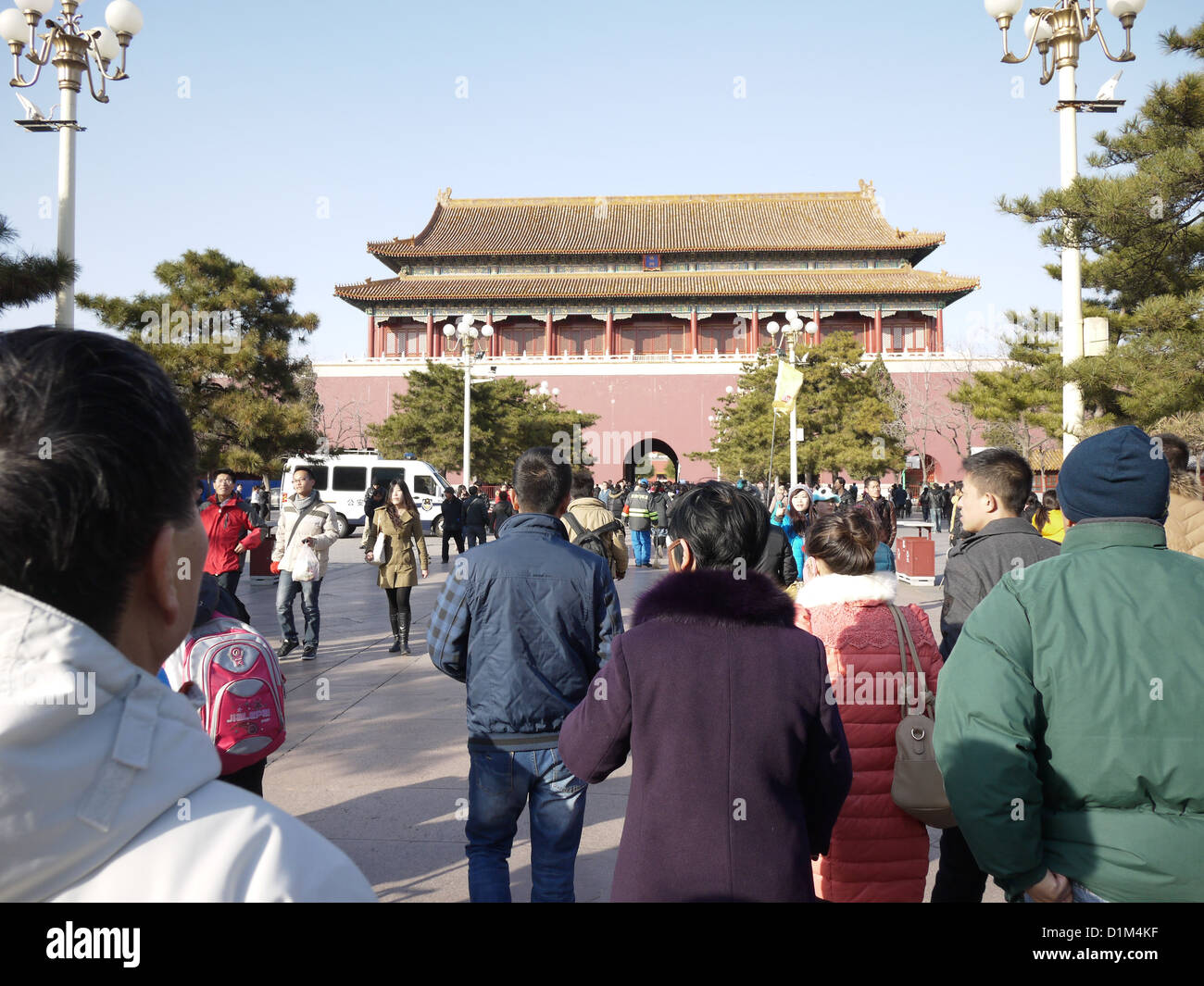 chinese tourists Stock Photo