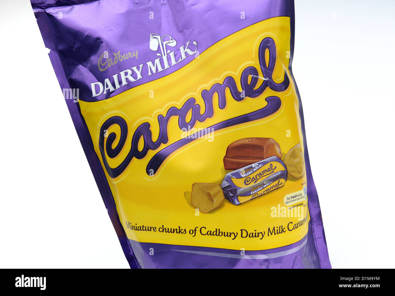 Bag cadburys dairy milk caramels hires stock photography and images