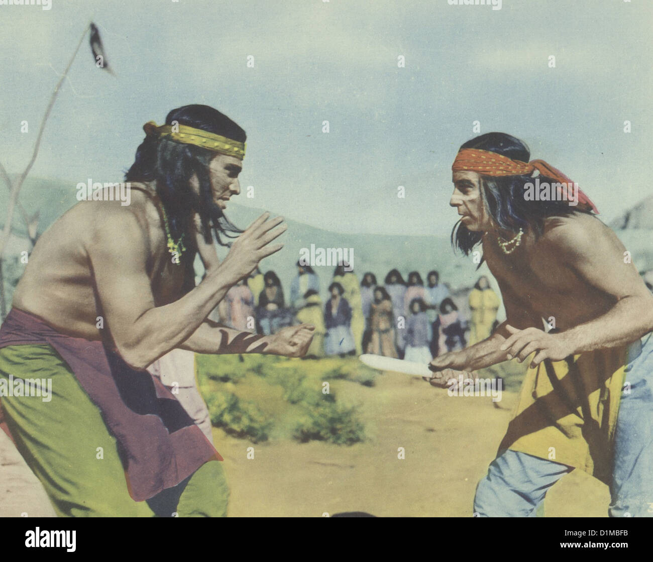 Die Schlacht Am Apachenpass Battle At Apache Pass Szenenbild Stock