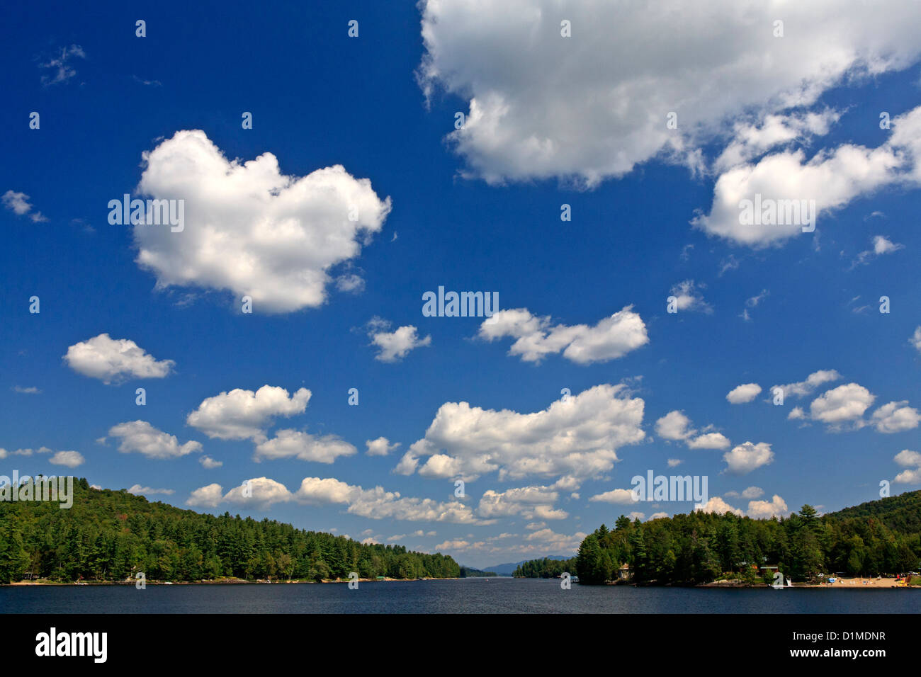 Long Lake in the Adirondack mountains Stock Photo Alamy