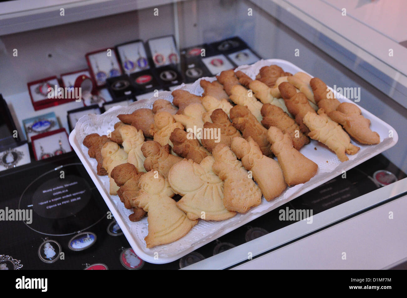 Angel cookies Stock Photo