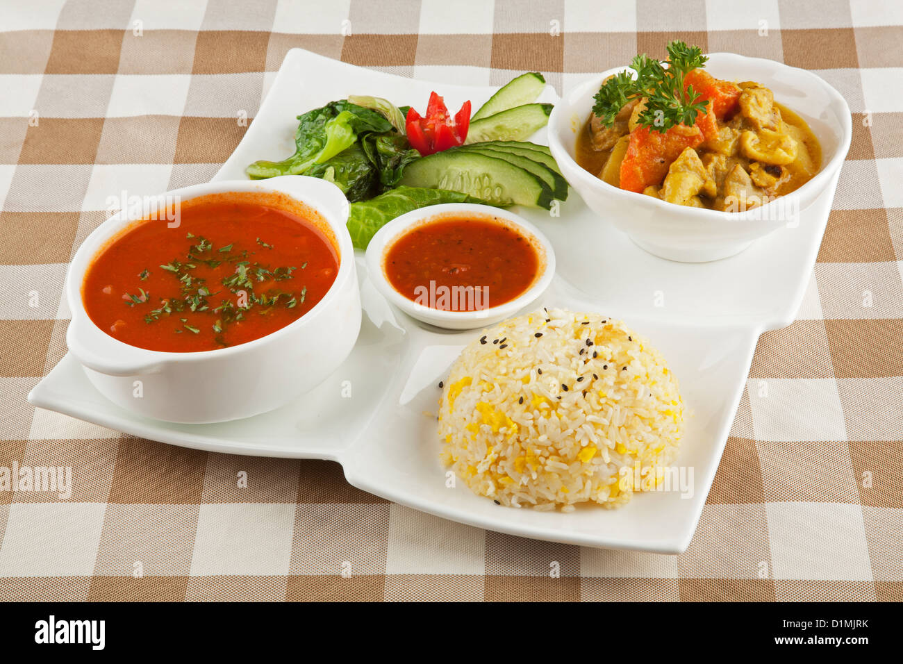 Indian rice soup hi-res stock photography and images - Alamy