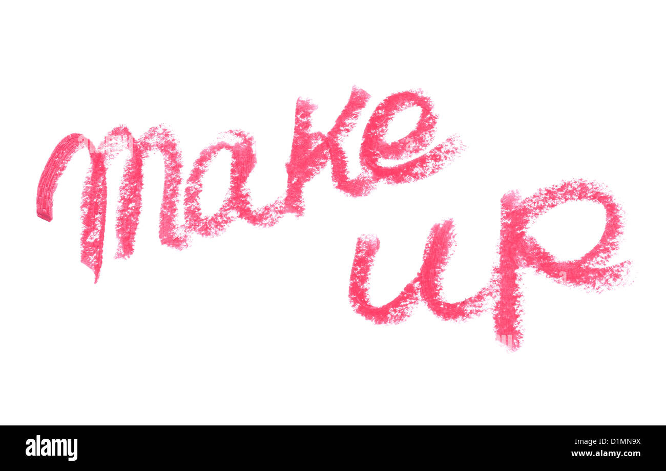 Inscription lipstick 