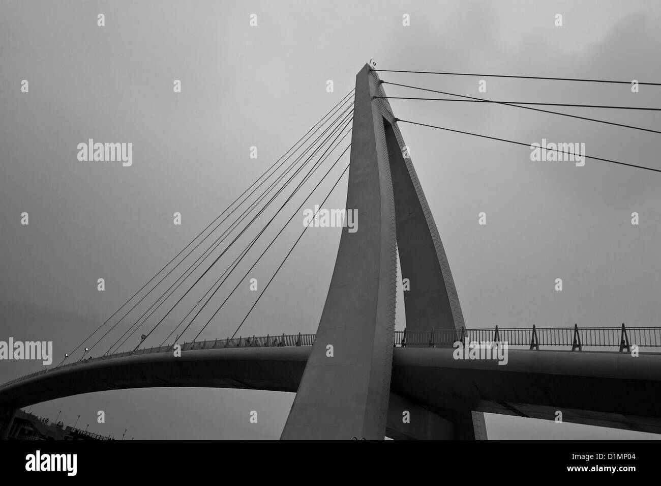 Lovers' Bridge, Danshui, Taiwan Stock Photo - Alamy