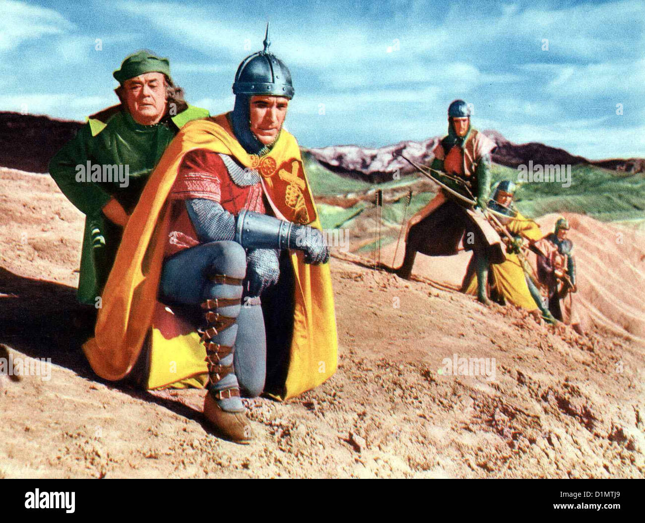 Dschingis Khan - Die Goldene Horde   Golden Horde, The   David Farrar (2vl) *** Local Caption *** 1951  -- Stock Photo