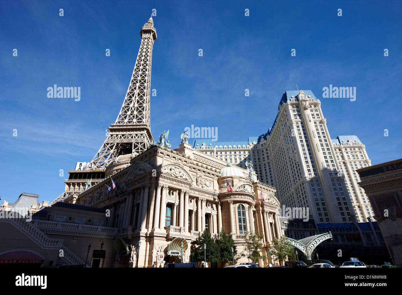 paris Las Vegas hotel and casino Nevada USA Stock Photo