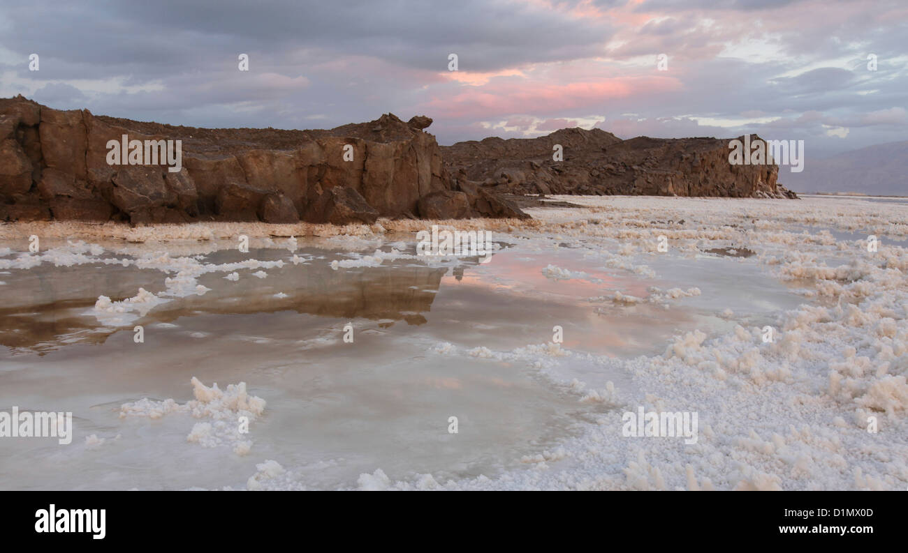 Israel, Dead Sea landscape Stock Photo