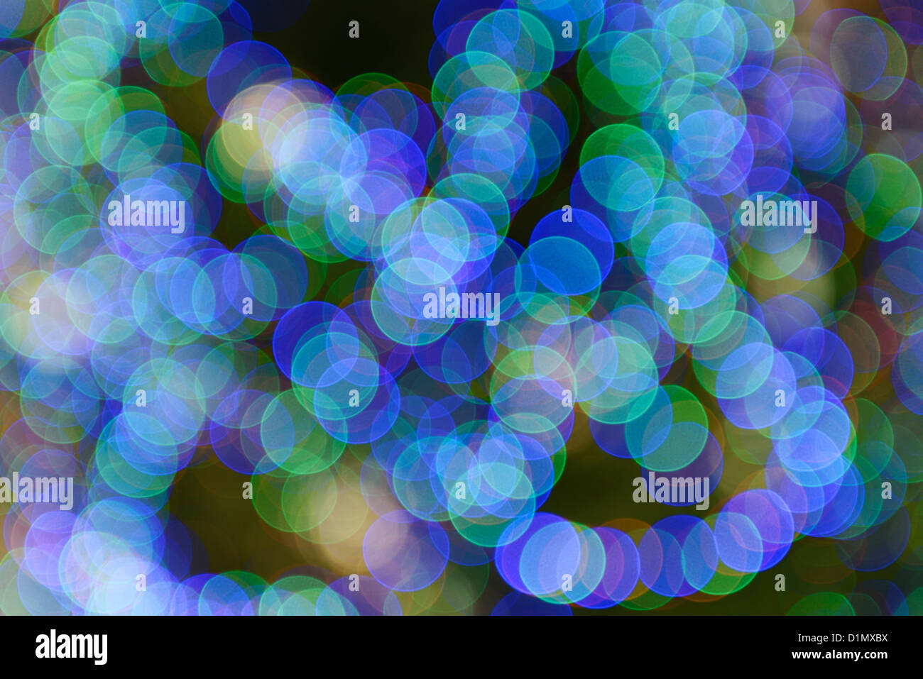 Abstract coloured lights background pattern Stock Photo