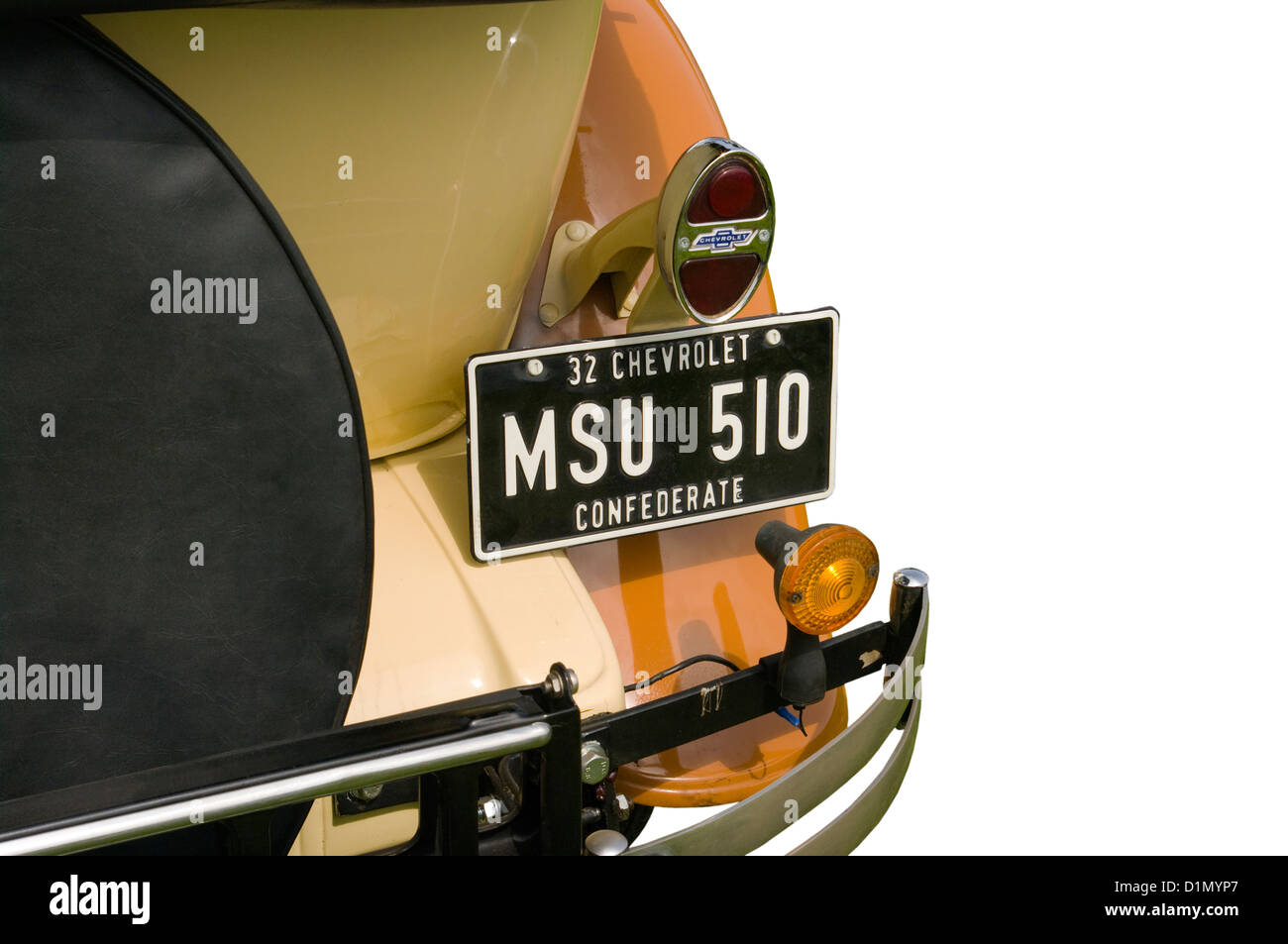 Rear of a 1932 Chevrolet Confederate Stock Photo