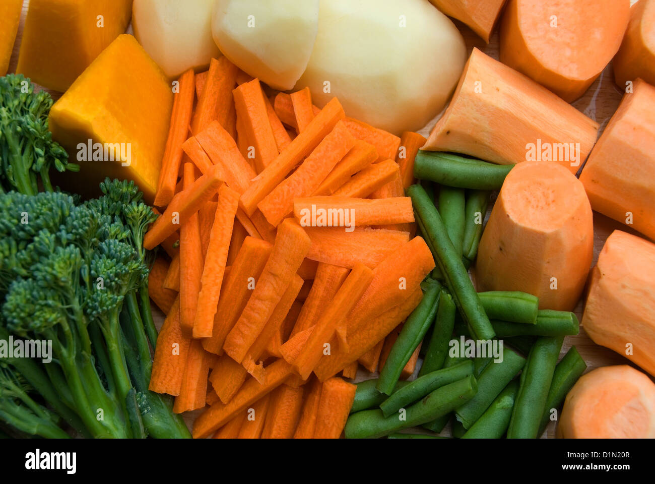 Fresh Vegetables Stock Photo
