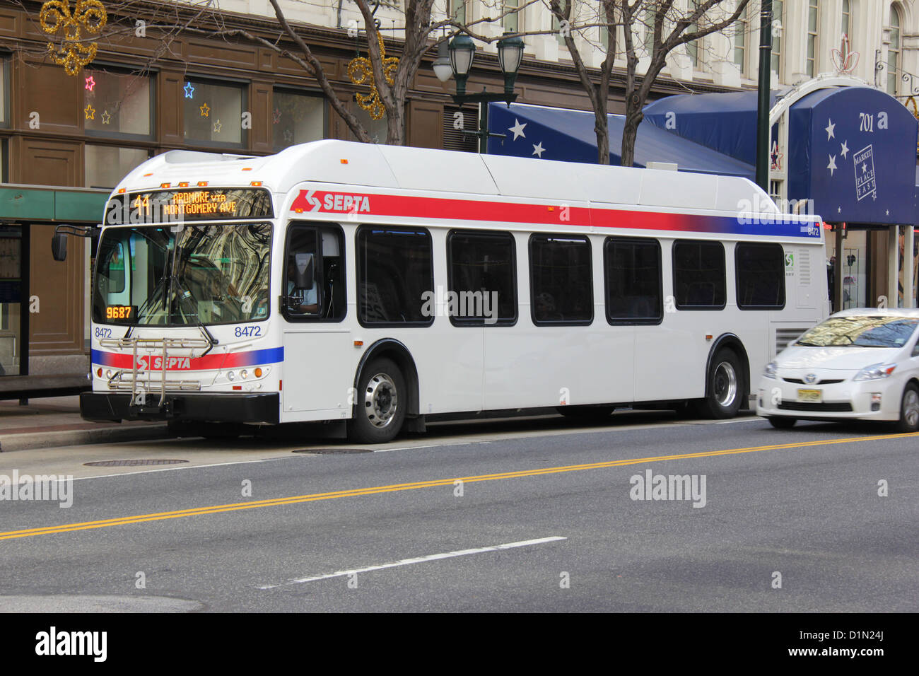 Philadelphia public transportation Stock Photo - Alamy