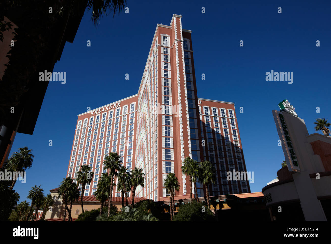 treasure island hotel and casino Las Vegas Nevada USA Stock Photo