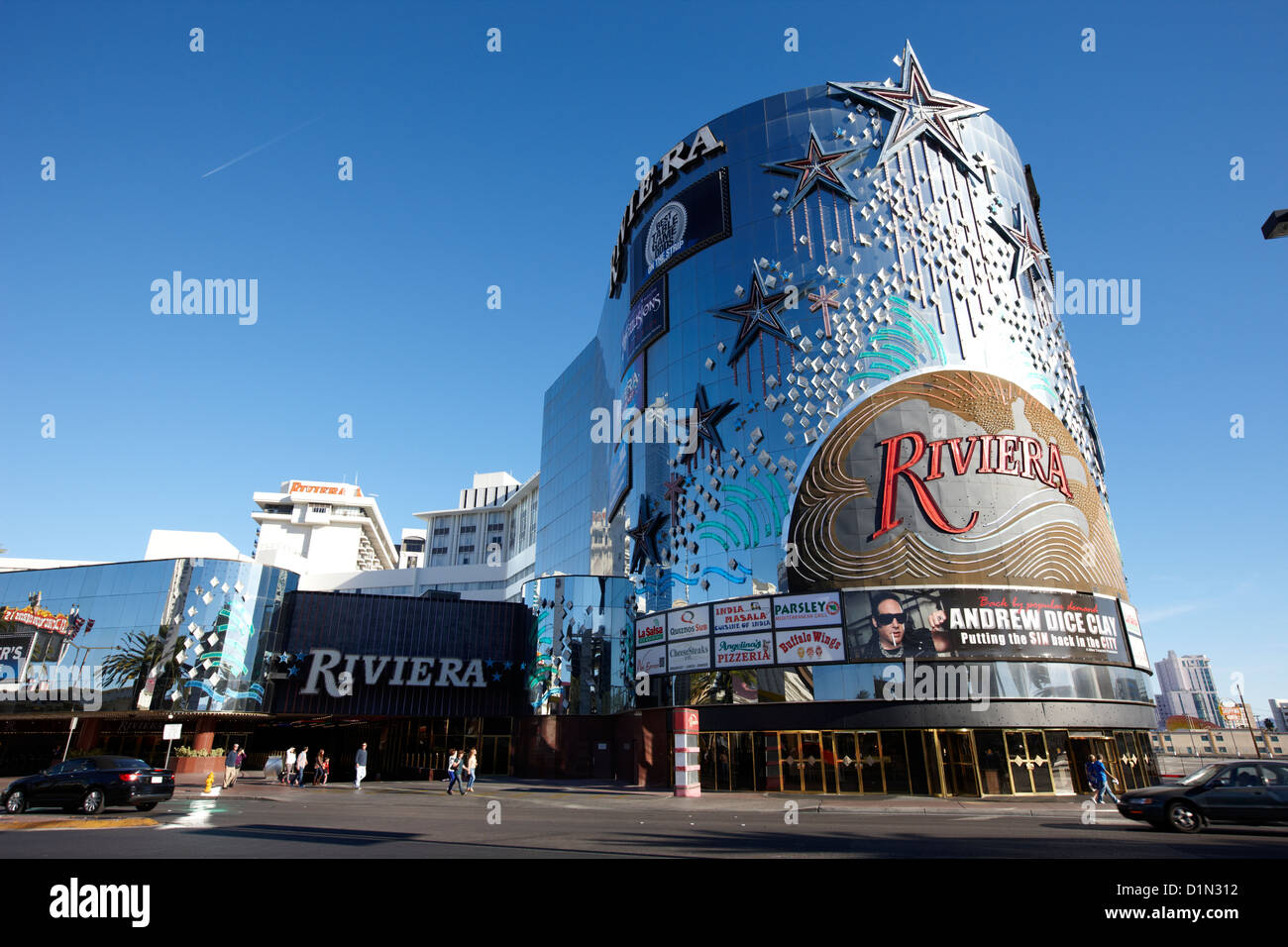 Riviera Hotel Casino Las Vegas Nevada USA Stock Photo - Alamy