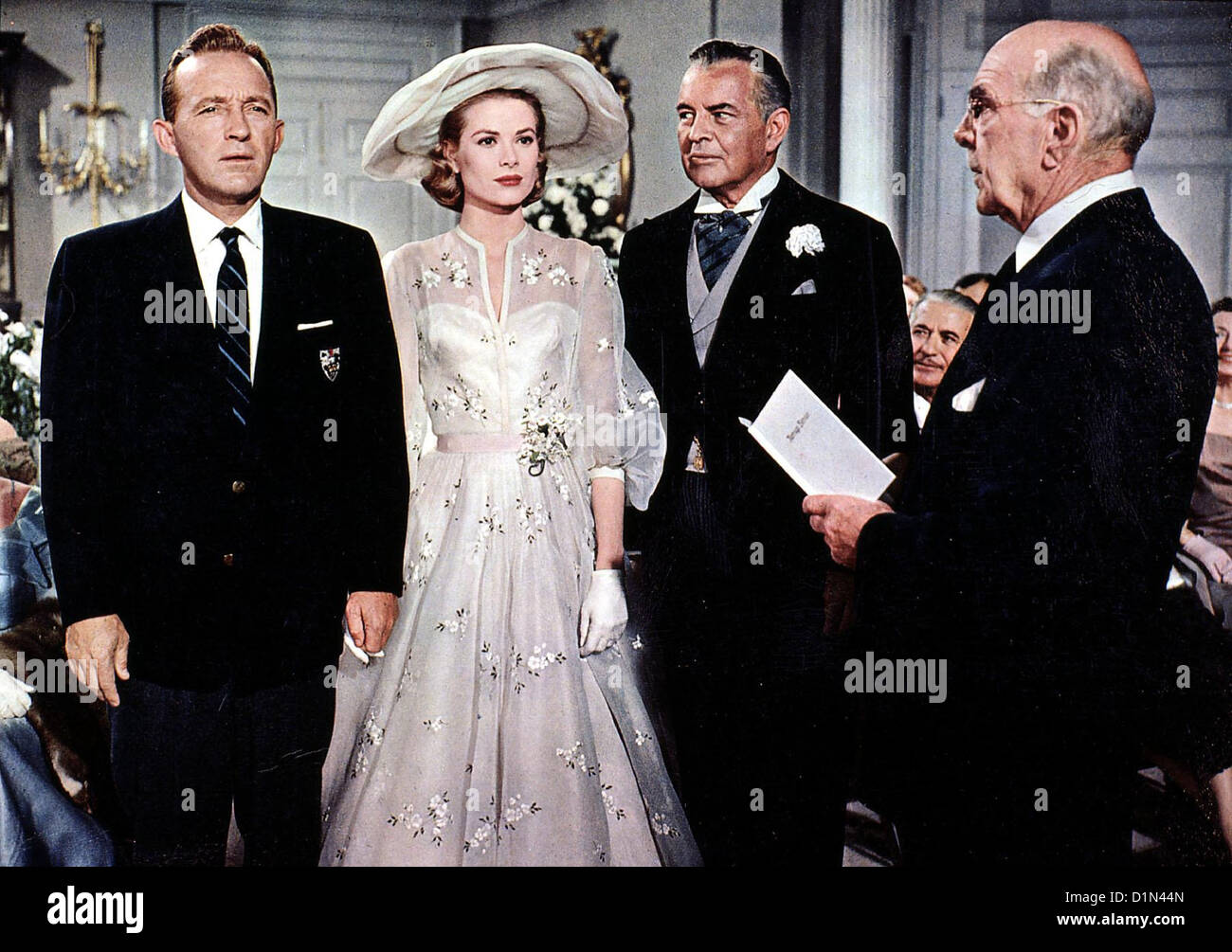 Die Oberen Zehntausend  High Society  Bing Crosby, Grace Kelly, ? Was lange waert, wird endlich gut - Tracy (Grace Kelly) und Stock Photo