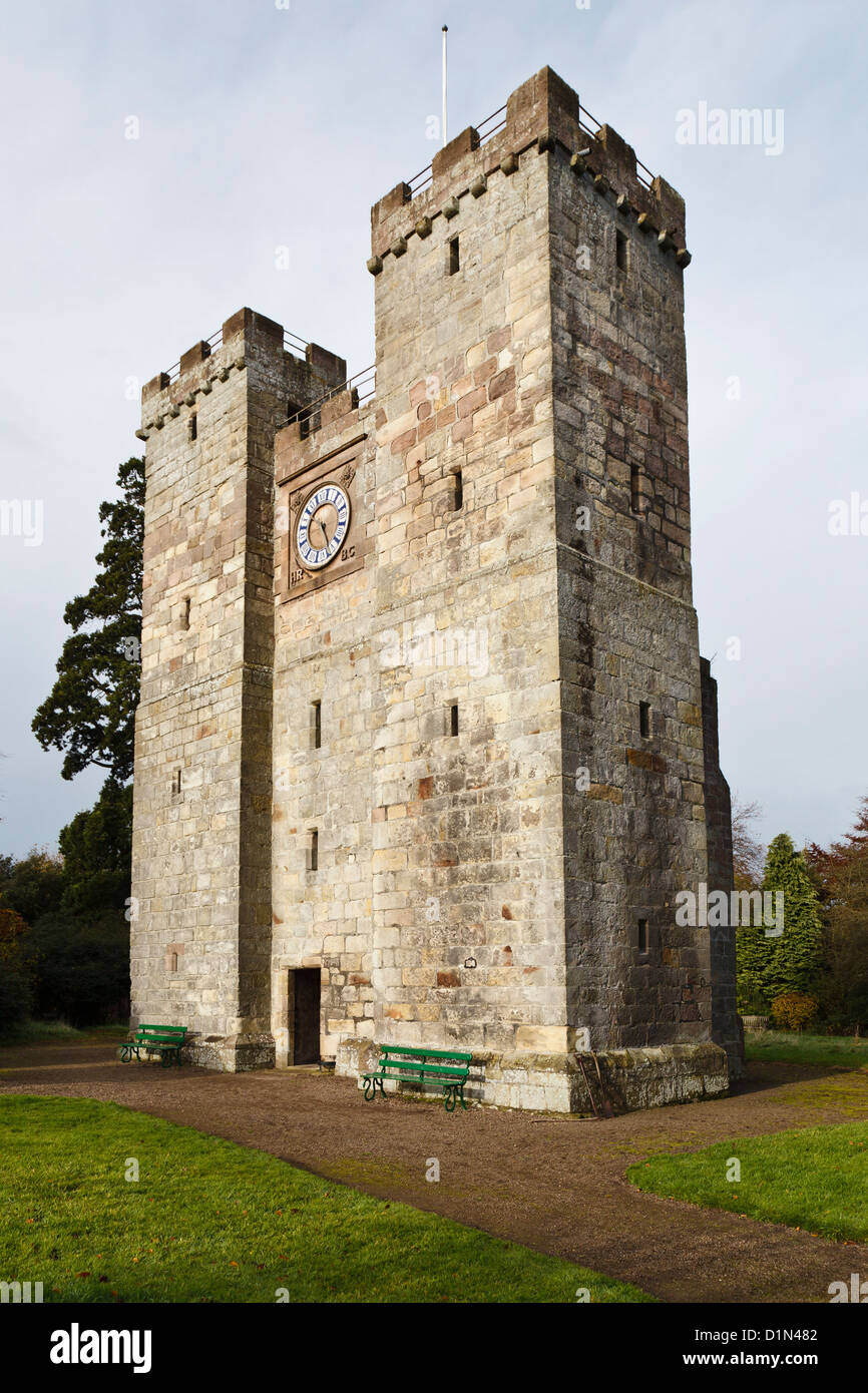 Preston Tower, Northumberland, England Stock Photo Alamy