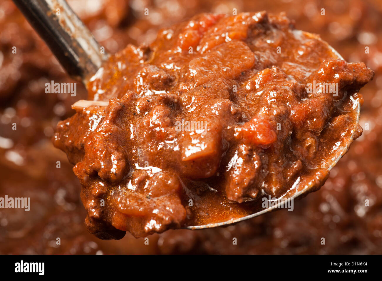 Greek meat sauce for spaghetti Stock Photo Alamy
