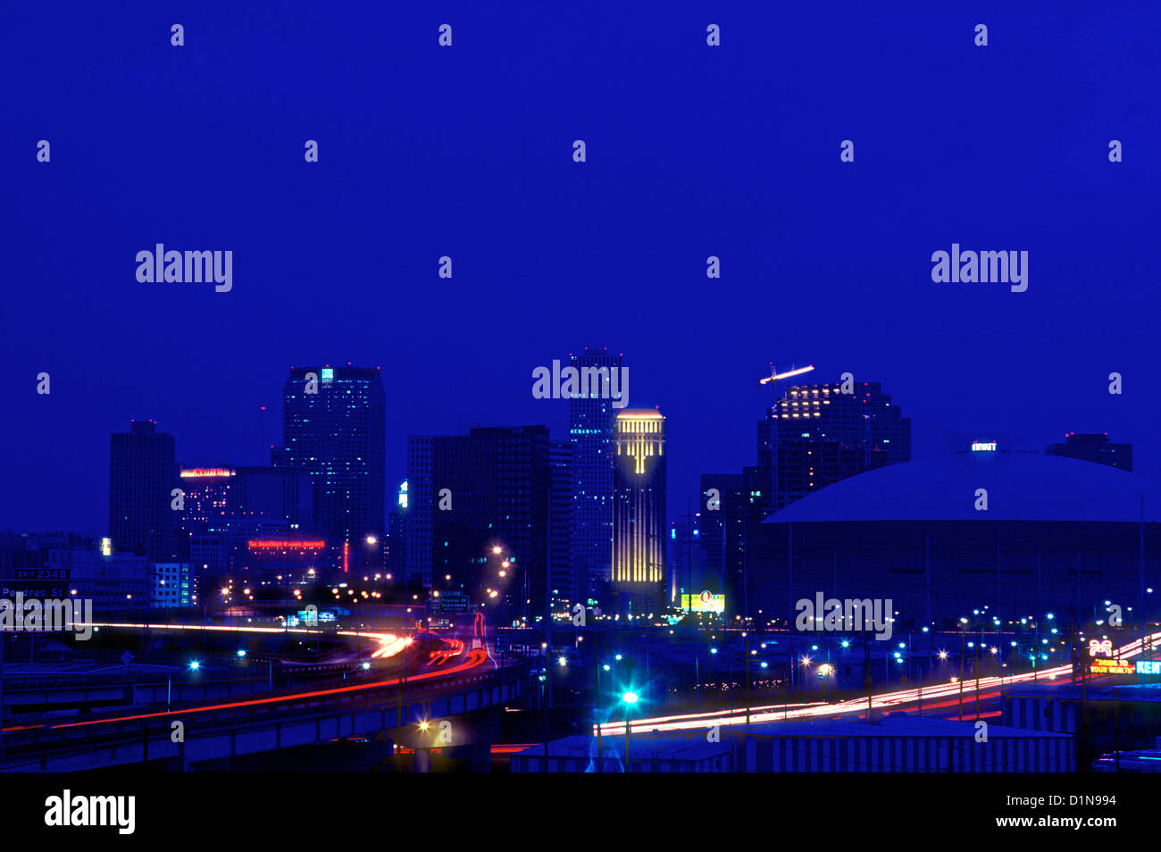 New Orleans skyline Louisiana Stock Photo Alamy