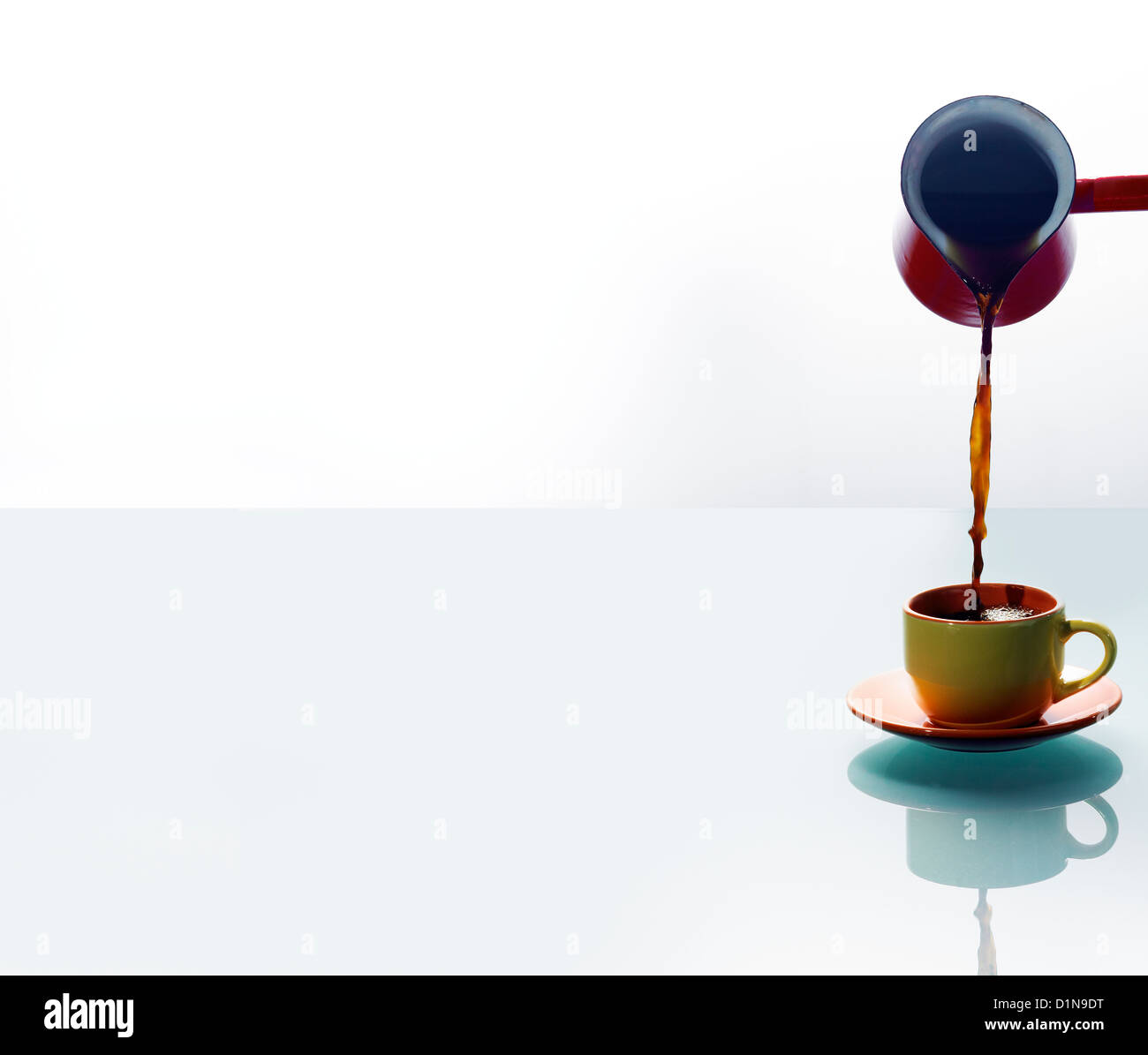 espresso being served Stock Photo Alamy