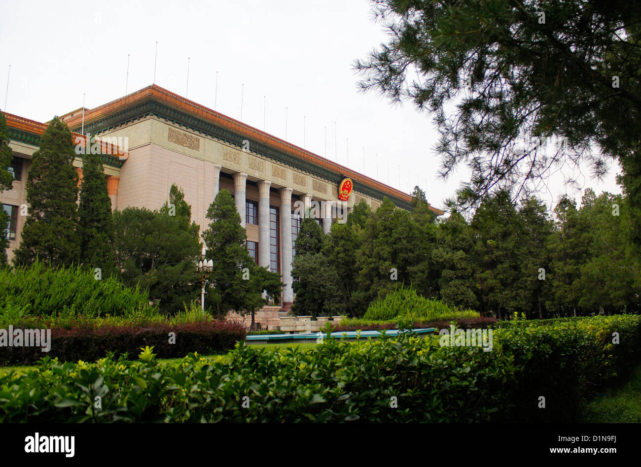 parliament housr beijing tianenman china Stock Photo
