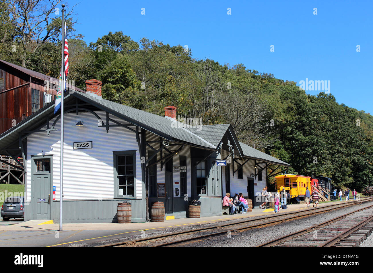 Cass Scenic Railroad State Park, West Virginia, USA Stock Photo Alamy