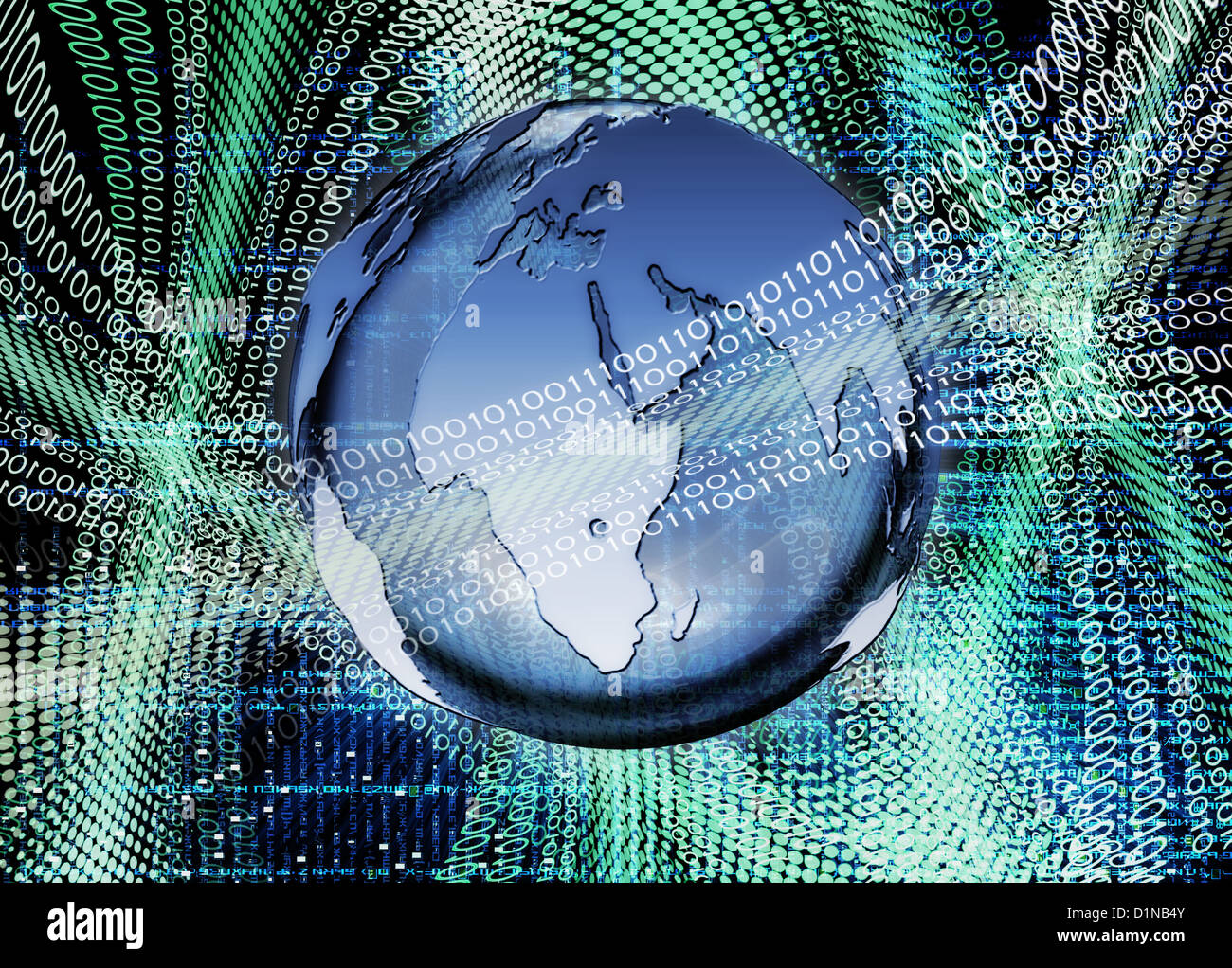 Internet global communication concept background Stock Photo