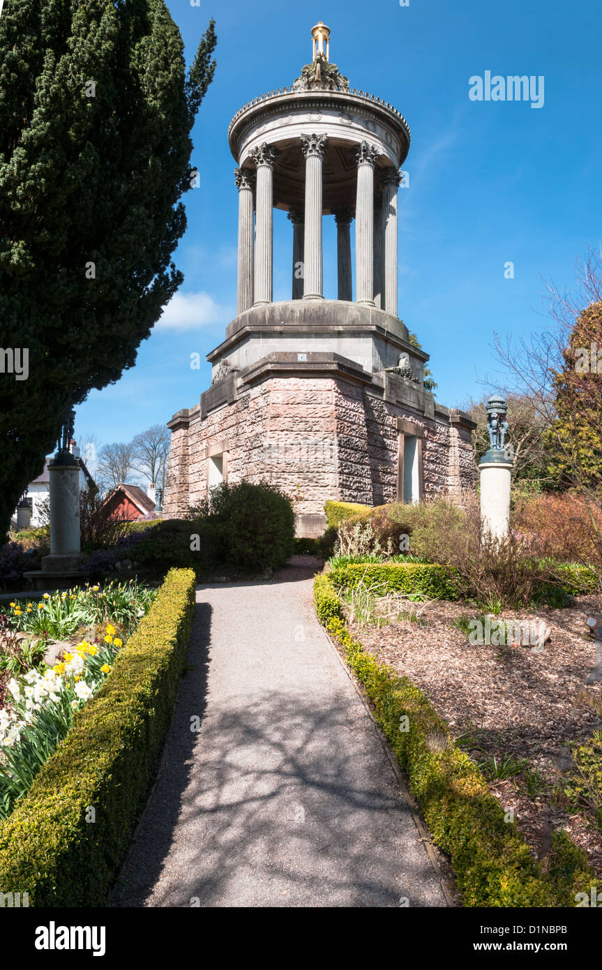 National Burns Monument Burns Heritage Park Alloway nr Ayr South Ayrshire Scotland Stock Photo