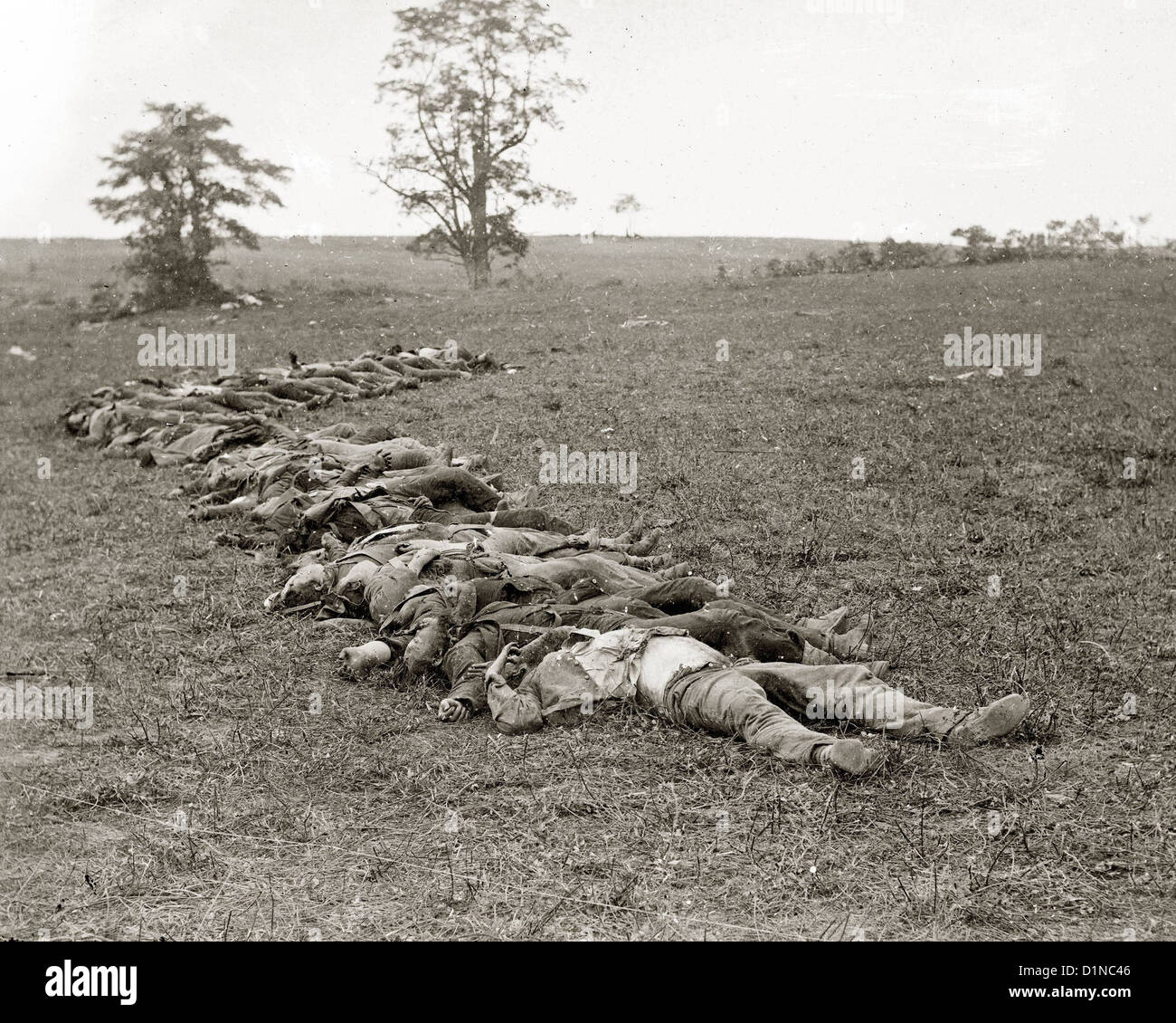 Antietam National Battlefield Maryland Stock Photo