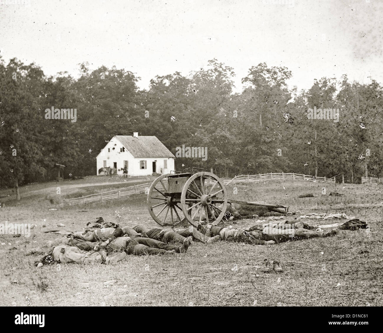 Antietam National Battlefield Maryland Stock Photo