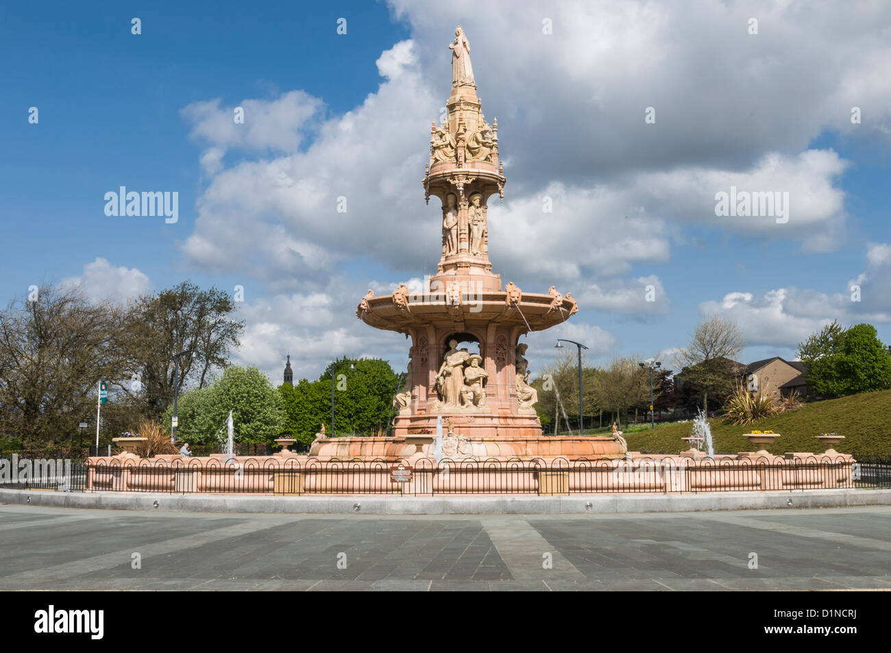 Doulton Fountain Glasgow Green Glasgow. The world's largest Terracotta