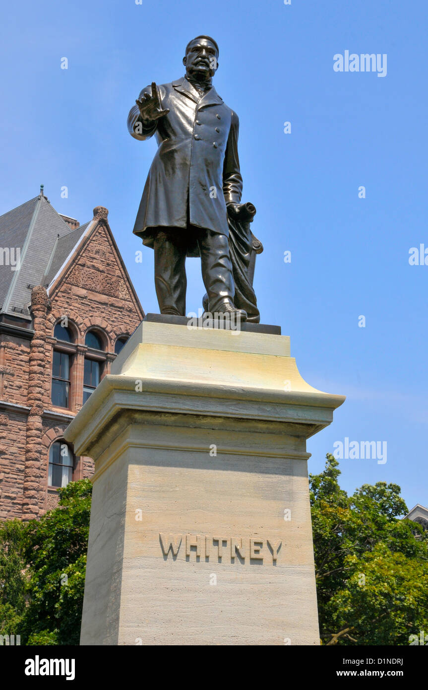 Sir James Pliny Whitney premier ontario Legislative Assembly Queen's Park Toronto Ontario Canada Capital City Stock Photo