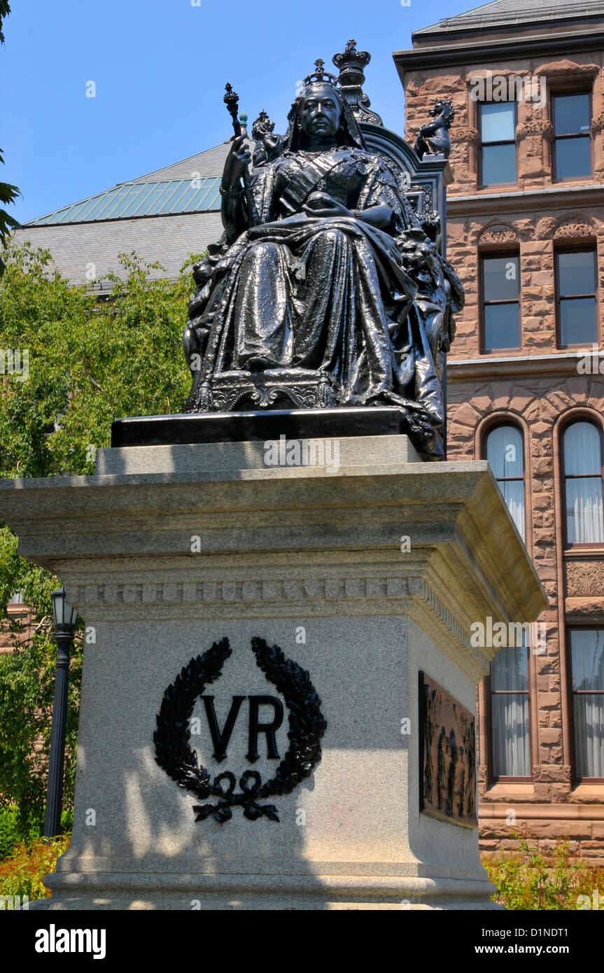 Queen Victoria Statue Legislative Assembly Queen's Park Toronto Ontario
