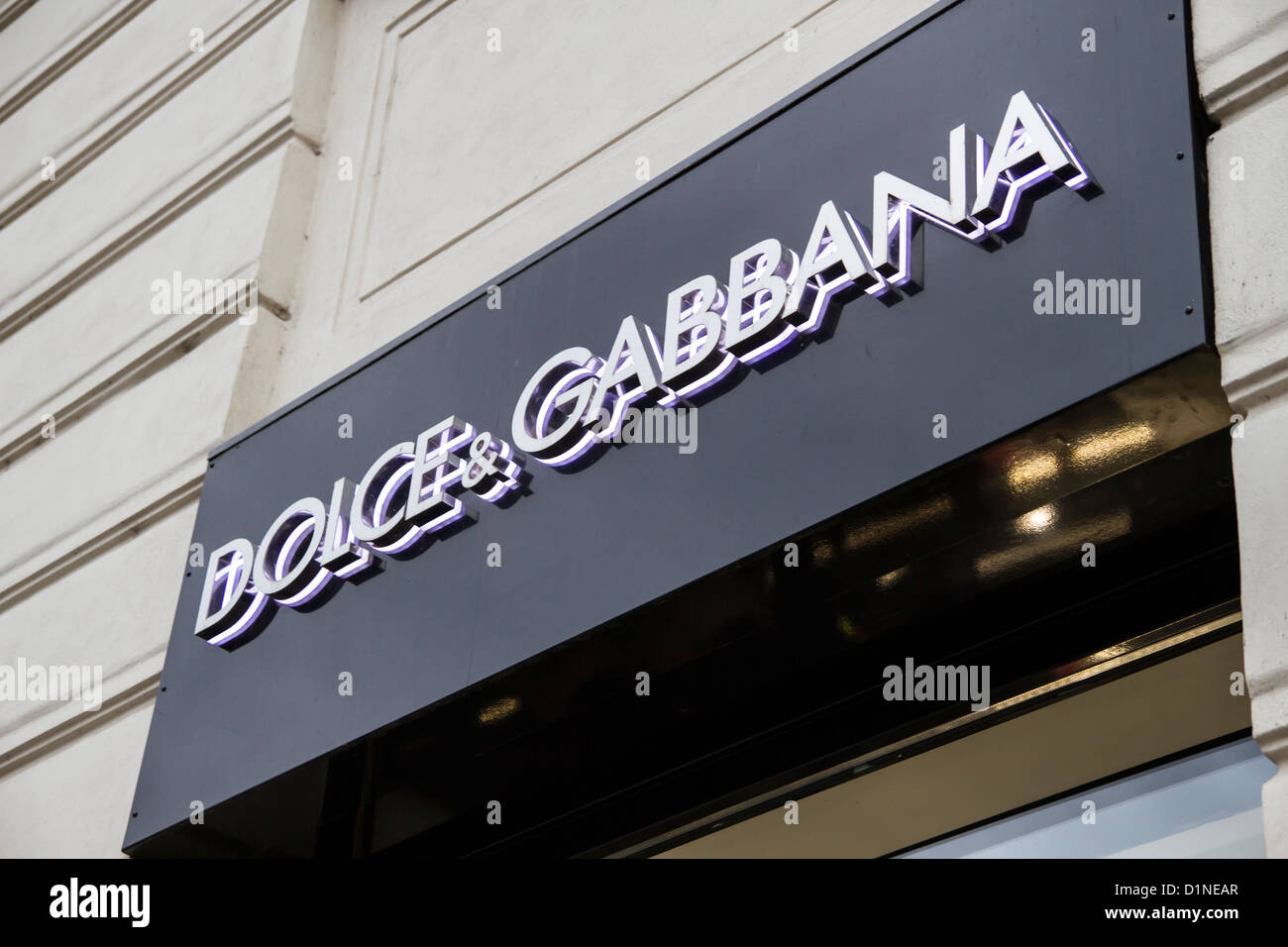 Dolce & Gabbana shop in Prague Stock Photo - Alamy