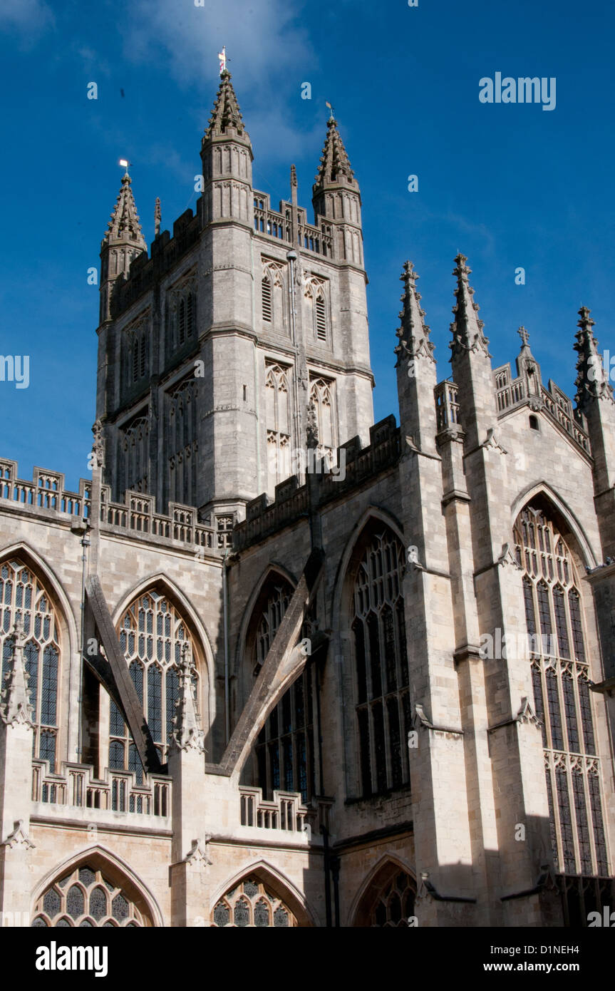 Bath Abbey UK Stock Photo Alamy