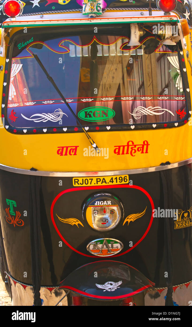 Auto rickshaw Stock Photo