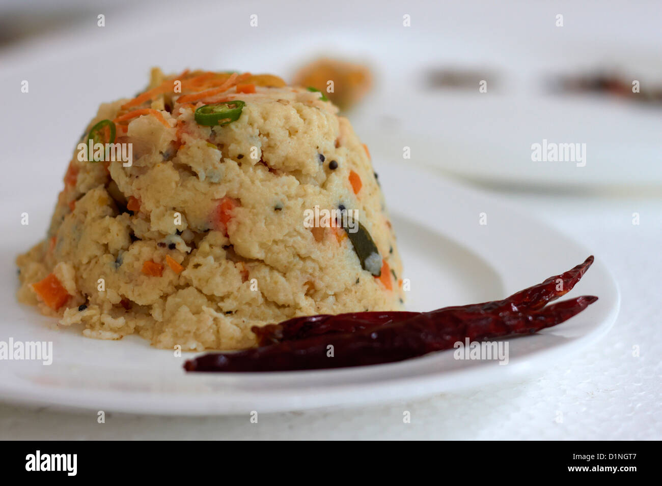 Upma is a famous south Indian dish Stock Photo Alamy