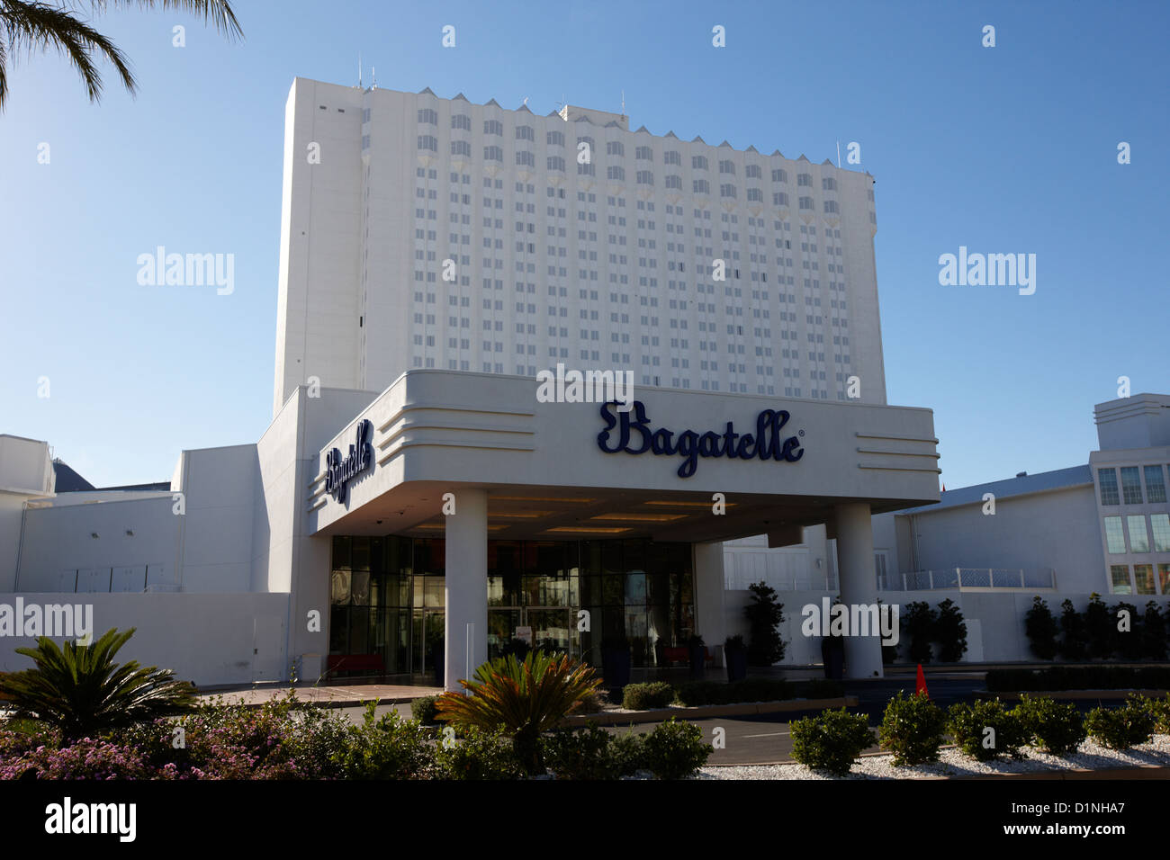 bagatelle beach and nightclub at the tropicana Las Vegas Nevada USA Stock Photo