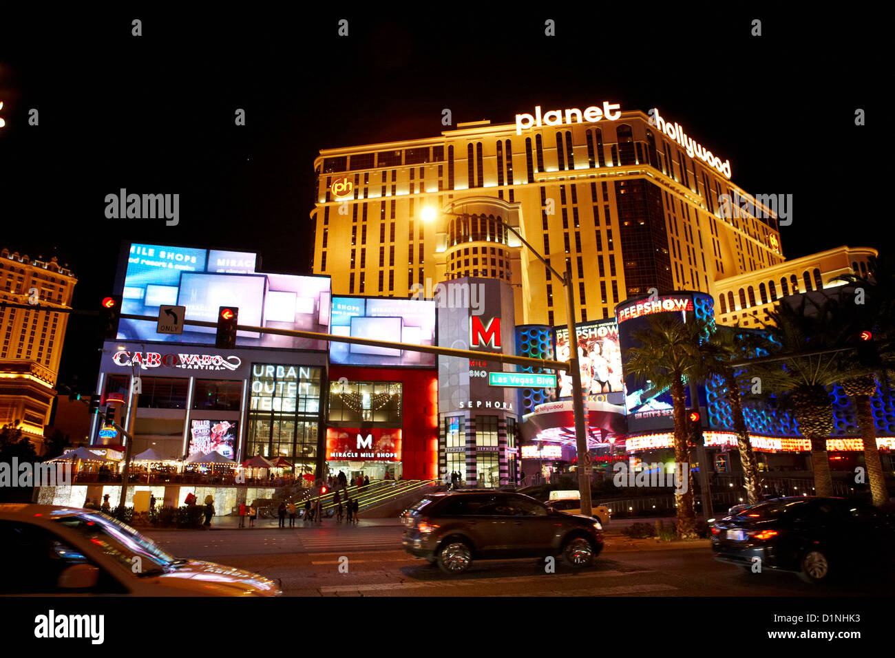 Planet hollywood hotel vegas hi-res stock photography and images picture