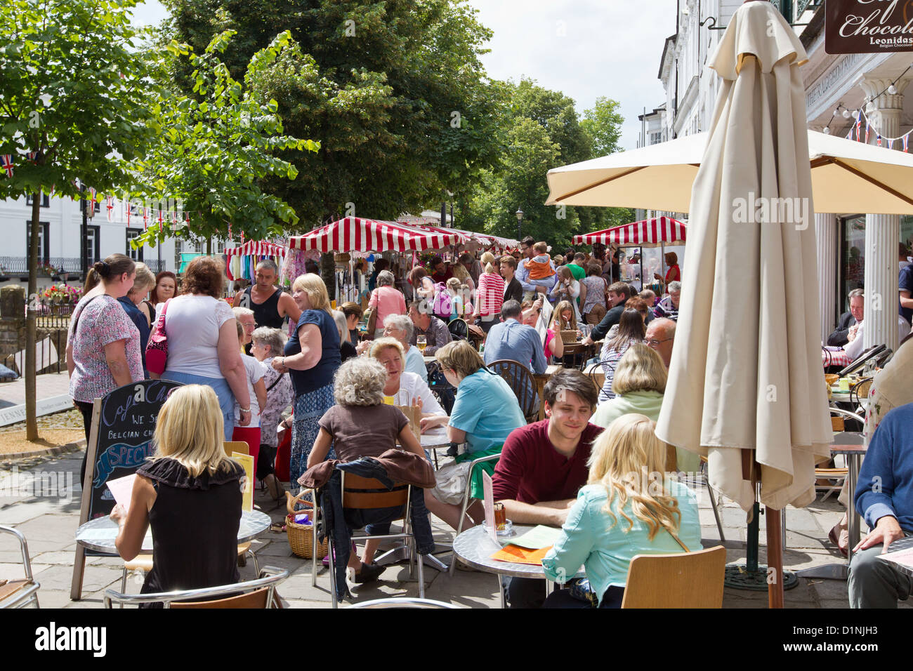 The Pantiles, Royal Tunbridge Wells Stock Photo