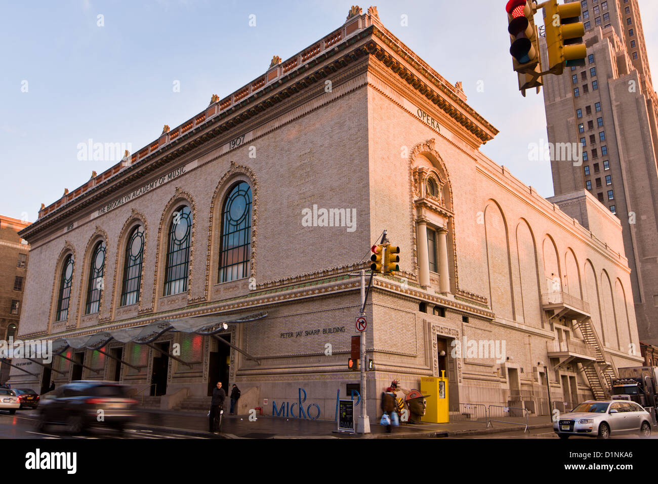 Brooklyn Academy Of Music Brooklyn New York Stock Photo Alamy