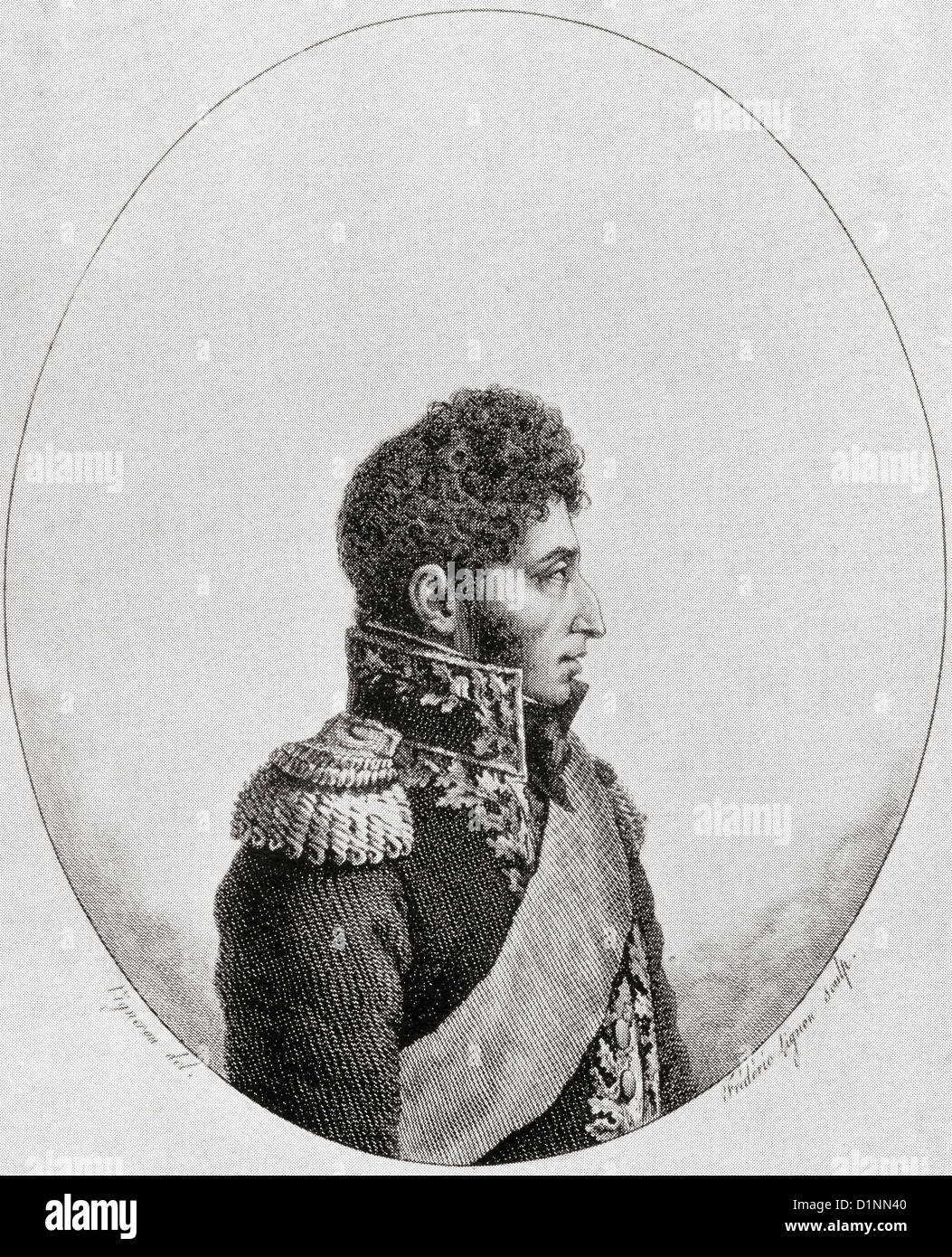Louis Antoine of France, Duke of Angoulême, 1775 –1844. Eldest son of Charles X of France Stock Photo