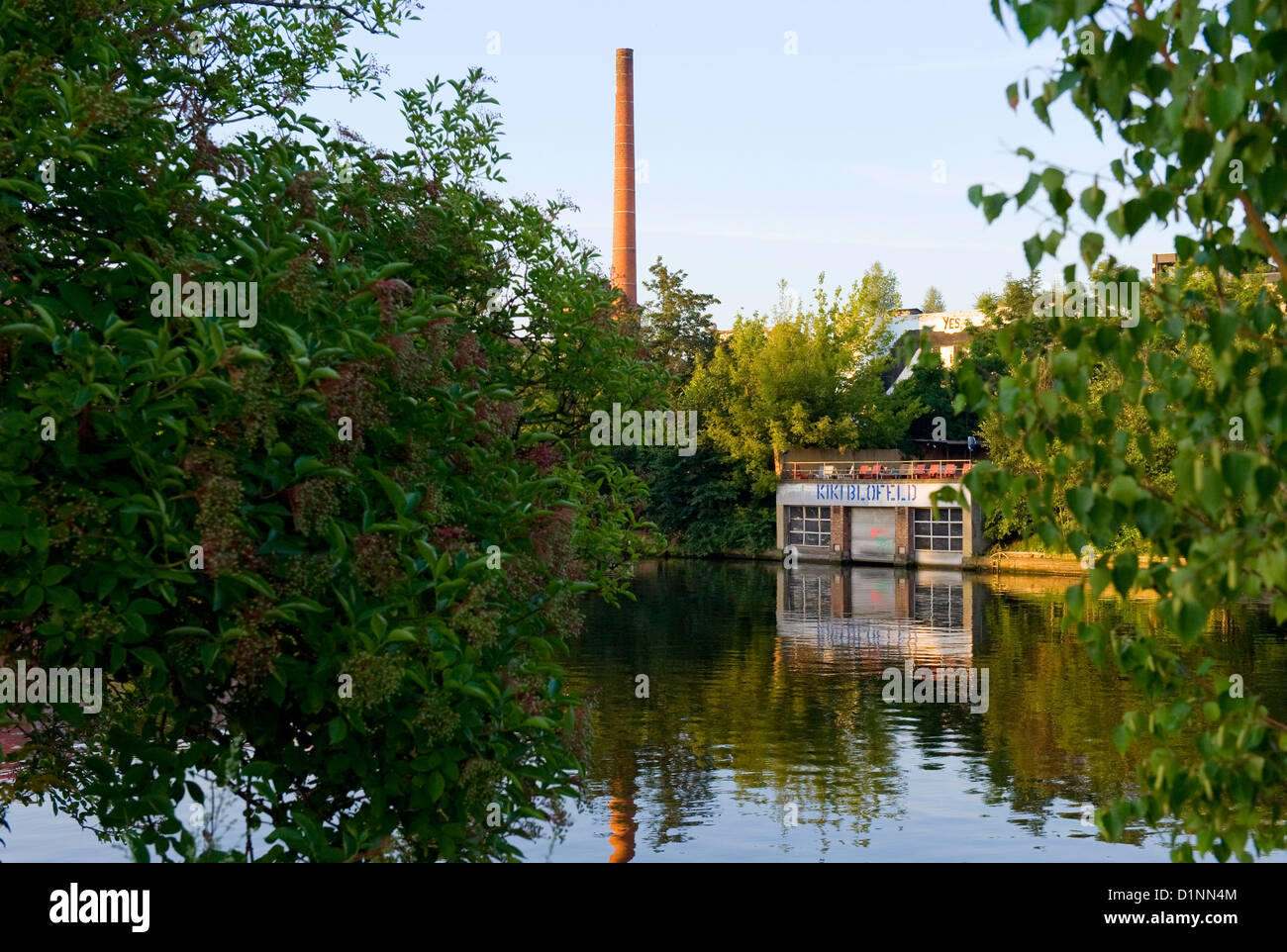 Berlin, Germany, overlooking the Spree scene locality of Kiki Blofeld Stock Photo