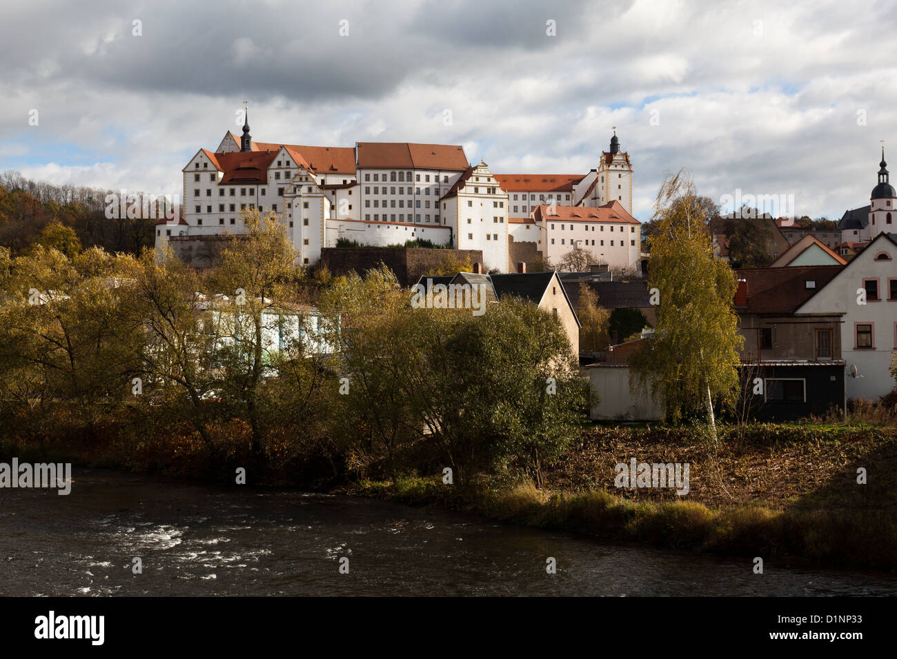 The infamous Colditz Castle in eastern Germany, a former prisoner of war camp Stock Photo