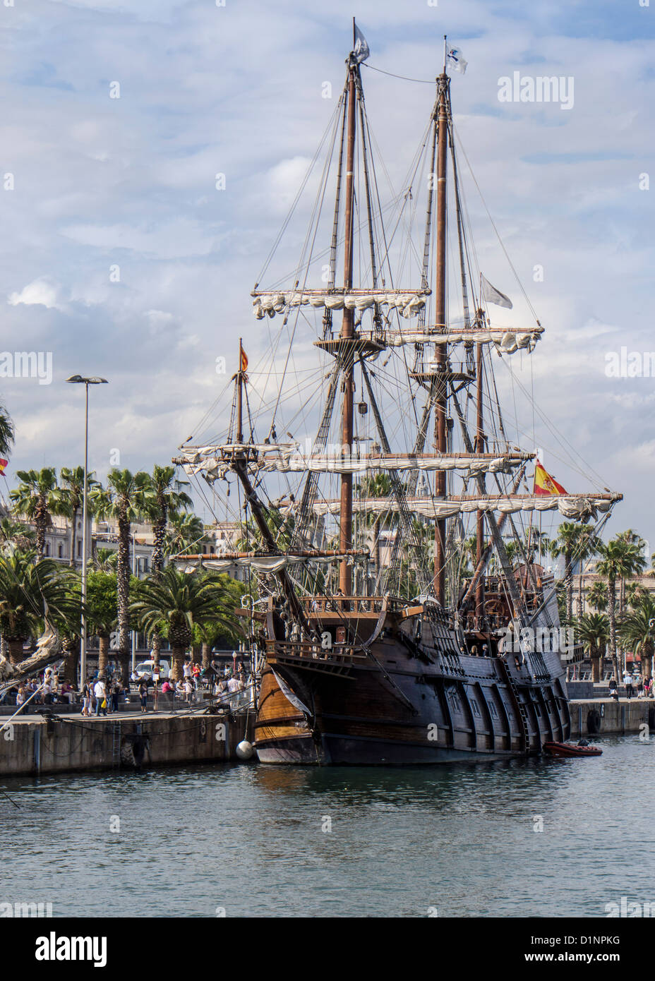 Spanish Galleon Sailing Ships